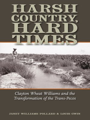 cover image of Harsh Country, Hard Times